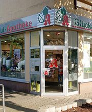Aussenansicht der Glückauf-Apotheke-Laer