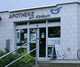 Aussenansicht der Apotheke am Klinikum