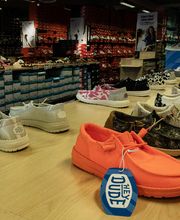 Dress Shoe Section of Store