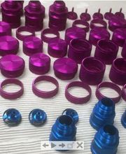 Alu Oberflächenveredelung farbig eloxieren Hamburg