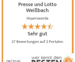 werkenntdenBESTEN.de Qualitätssiegel