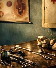 Doc Eisenbarth Escape Room mit Labor und Maschinen