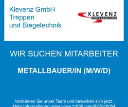 METALLBAUER/IN (M/W/D)