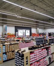 Wide Shot of Interior of Store
