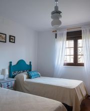 Una de las habitaciones dobles del apartamento A