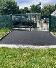 Descente en ENROBE A CHAUD sur la commune de SALLAUMINES