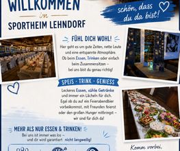 Sportheim Lehndorf „ Zur Verlängerung „Pächter Yvonne und Daniel Turturro Bild 11