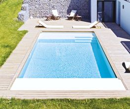 Pool im Garten - Swimmingpool Bild 4