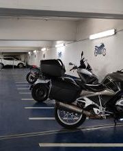 zone motos du parking Porte de Versailles à Paris
