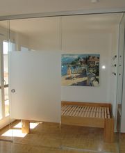 Raumteiler aus Glas | Glasschleiferei & Glaserei | Ditl R. & Co. | München
