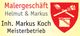 Markus Koch Malergeschäft Helmut & Markus Koch