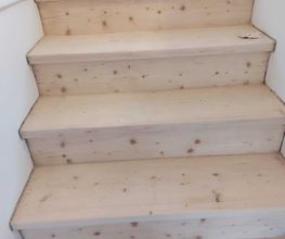 Treppen mit Parkett verlegen Baubora