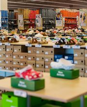 Wide Shot of Interior of Store