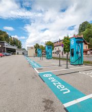 EVzen station de recharge Jougne Super U