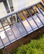 Wintergarten von oben