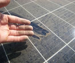 Solaranlage ohne Reinigung