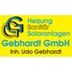 Gebhardt GmbH, Heizung-Sanitär-Solaranlagen