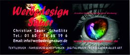 Werbedesign Sauer Christian Sauer