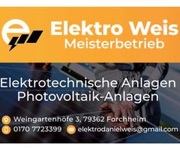 Daniel Weis Elektromeisterbetrieb Bild 1