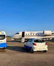 Repatriierung, easyCab medical auf dem Flughafen
