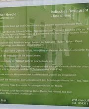 Geschichtstafel Haus