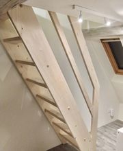 Angefertigte Raumspartreppe