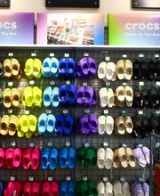 Shot of Popular Brand Section (I.e. Croc Shoe Wall)