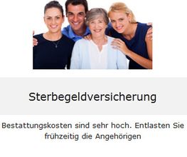Sterbegeldversicherung