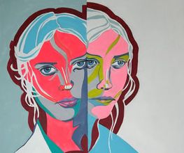 Gemälde mit Personen von Mirja Lehnart - Freiberufliche Kunstmalerin