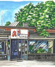 Aussenansicht der Einhorn-Apotheke