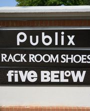 Pylon Signage with Rack Room Logo (If Applicable)