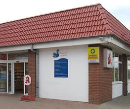 Aussenansicht der Schwanen-Apotheke