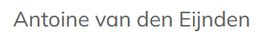 Zahnarztpraxis Antoine van den Eijnden
