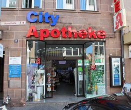Aussenansicht der City Apotheke