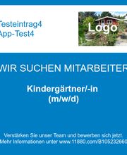 Kindergärtner/-in (m/w/d)
