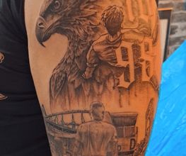 Crow Ink Tattoo Bild 3