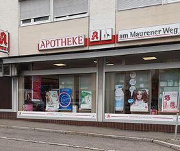 Aussenansicht der St. Spyridon Apotheke Böblingen