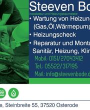 Installateur und Heizungsbaumeister Steeven Bode Bild 3