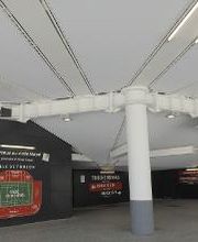 Faux plafond en bâche PVC M1 tribune Nord du Stade Mayol de Toulon