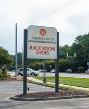 Pylon Signage with Rack Room Logo (If Applicable