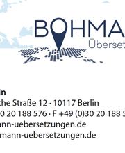 Bohmann Übersetzungen Berlin