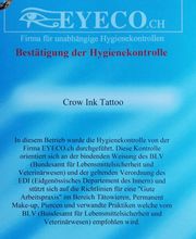 Crow Ink Tattoo Bild 1