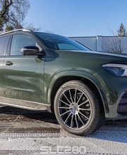 Mercedes foliert in Oak green