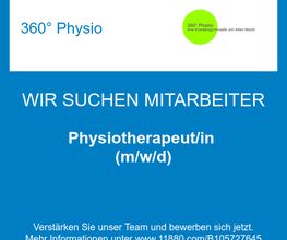 Physiotherapeut/in (m/w/d)