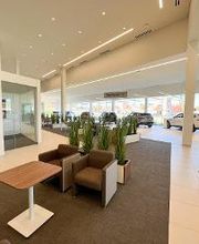 Land Rover Novi back of showroom.
