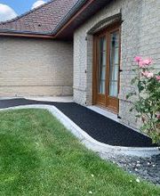 Allée de maison en STARDRAINE NOIR et PAVAGE sur la commune de VENDIN LE VEIL