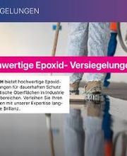 Hochwertige Epoxid- Versiegelungen