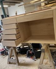 Schubkasten in der Fertigung