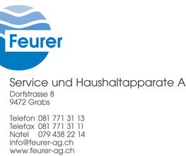 Feurer Service- und Haushaltapparate AG Bild 1