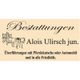 Ulirsch Alois und Sonja Bestattungen